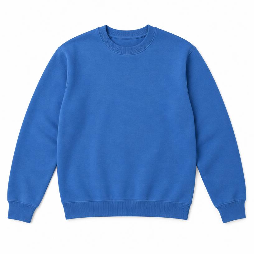 Illustrative blue sweatshirt wishlist item